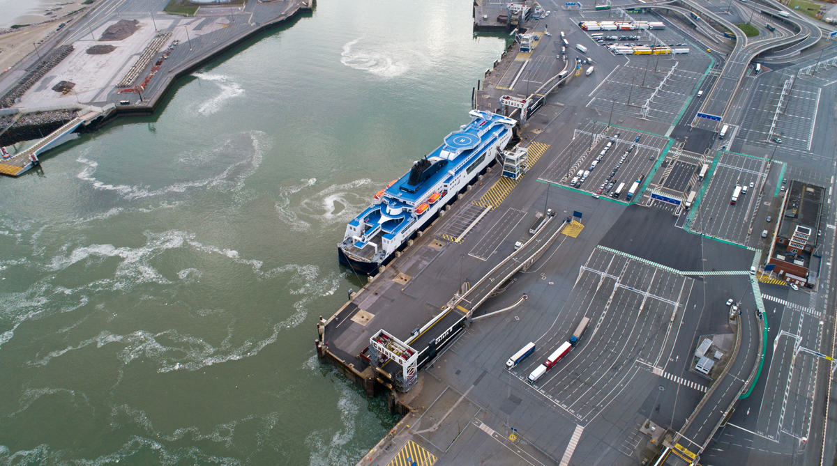 Seaport at Calais